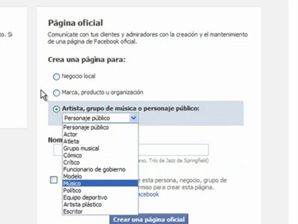 Como crear una pagina de fans en facebook inca-trade.com
