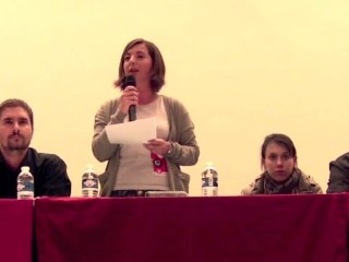 Discours de Laurianne Deniaud au meeting unitaire