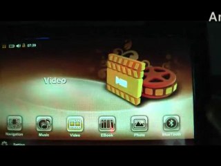 GPS Navigator - 7 Inch Touchscreen w/ FM & Bluetooth