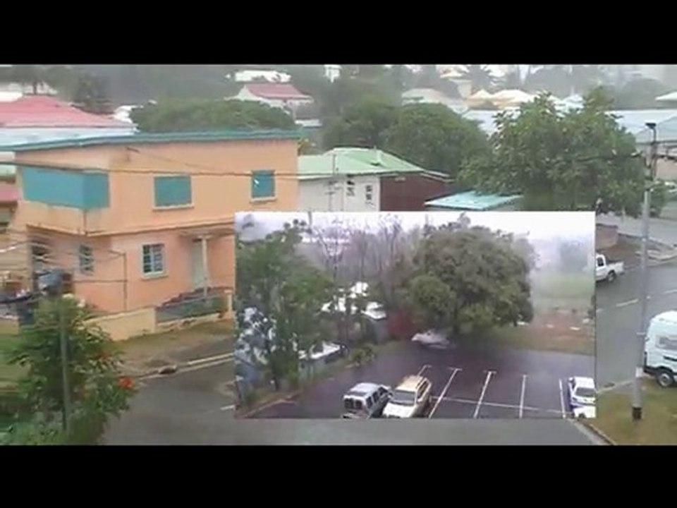 La pluie en Nouvelle-Calédonie.
