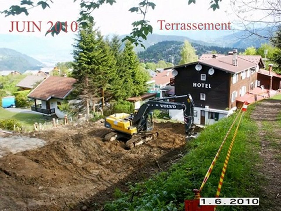 n°7 Saison 1 suivi des travaux -  La Croix de Savoie 1er hotel BioClimatique