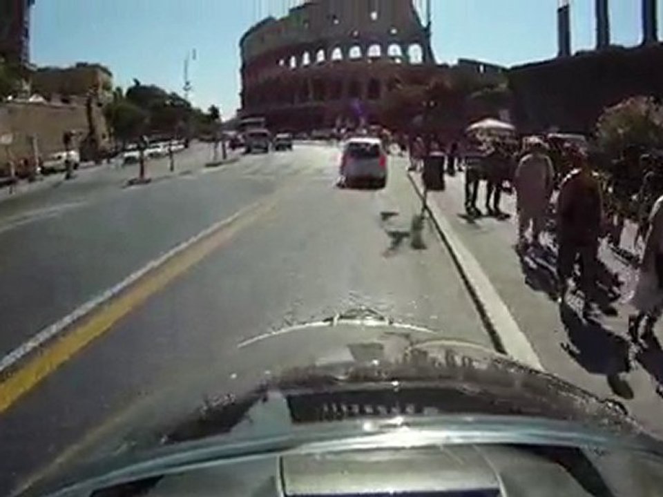 Roma and Colosseum with a bike...