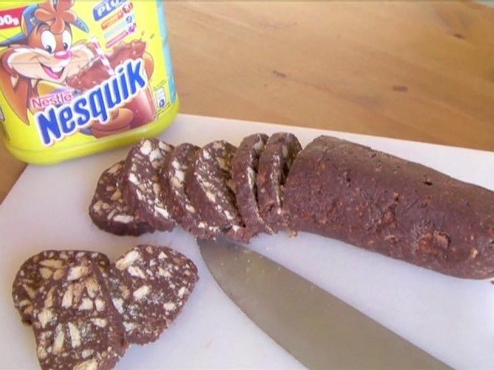 Le saucisson au Nesquik