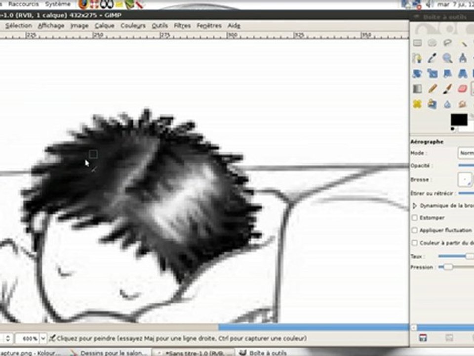 Dessin sur GIMP 2.6
