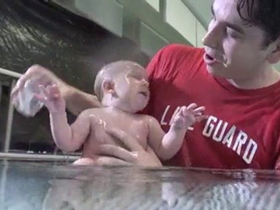 uSwim, level 1, skill 1, Conditioning baby swimming lessons