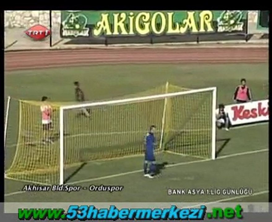 Akhisar Belediyespor - Orduspor Maç Özeti