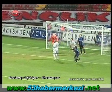 Gaziantep Büyükşehir Belediyespor - Giresunspor Maç Özeti