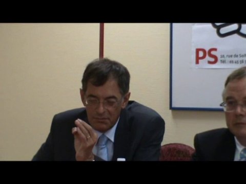 Conférence de Presse du PS Nord - Rémi Pauvros