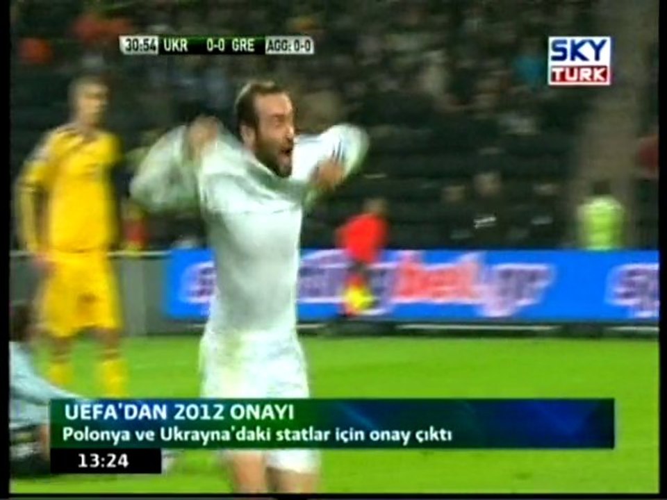 UEFA'dan 2012 Onayı