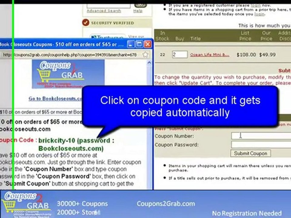 Book Closeouts Discount Coupons -Coupons2grab