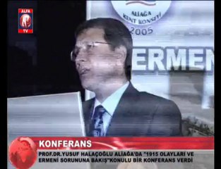 Yusuf Halaçoğlu Aliağa Konferansı 1
