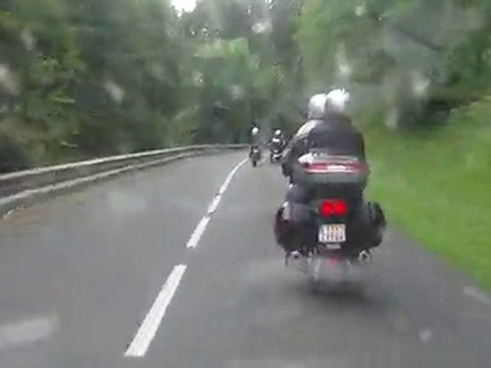 on the road