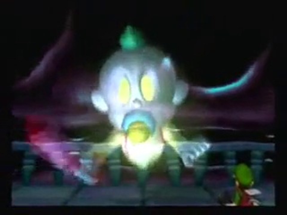 Luigi's Mansion Walkthrough/02 Oliver, le "super bébé"