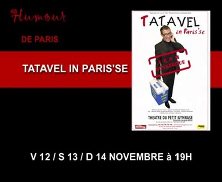 TATAVEL IN PARIS'SE - THÉÂTRE DU PORT NICE