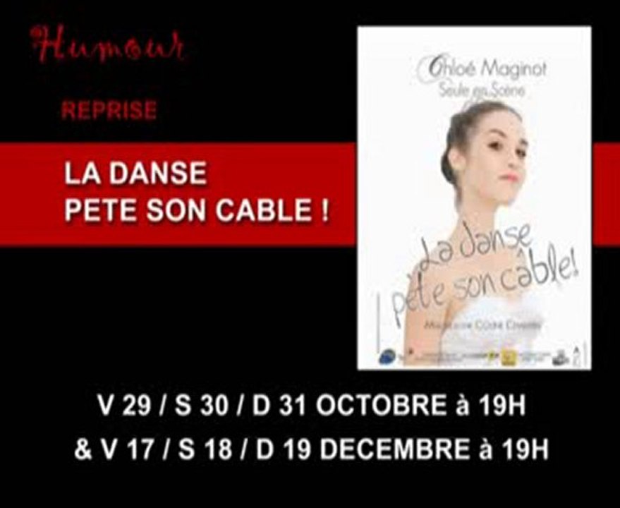 LA DANSE PÈTE SON CÂBLE - THÉÂTRE DU PORT NICE