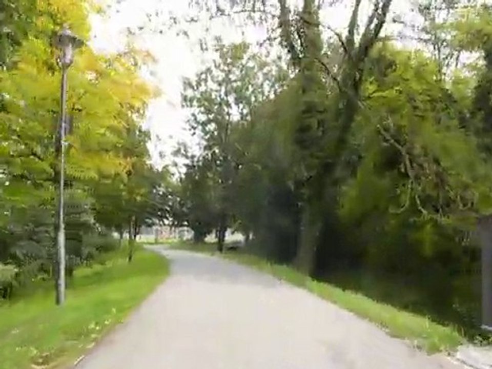 Traveling avant, arrivée dans une ville allemande.