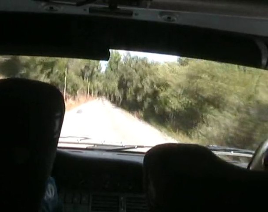 Rallye des Camisards 2010 Cam embarquée