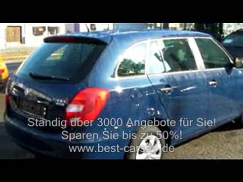 Skoda Fabia III Kombi Facelift EU-Wagen 2010 Blau
