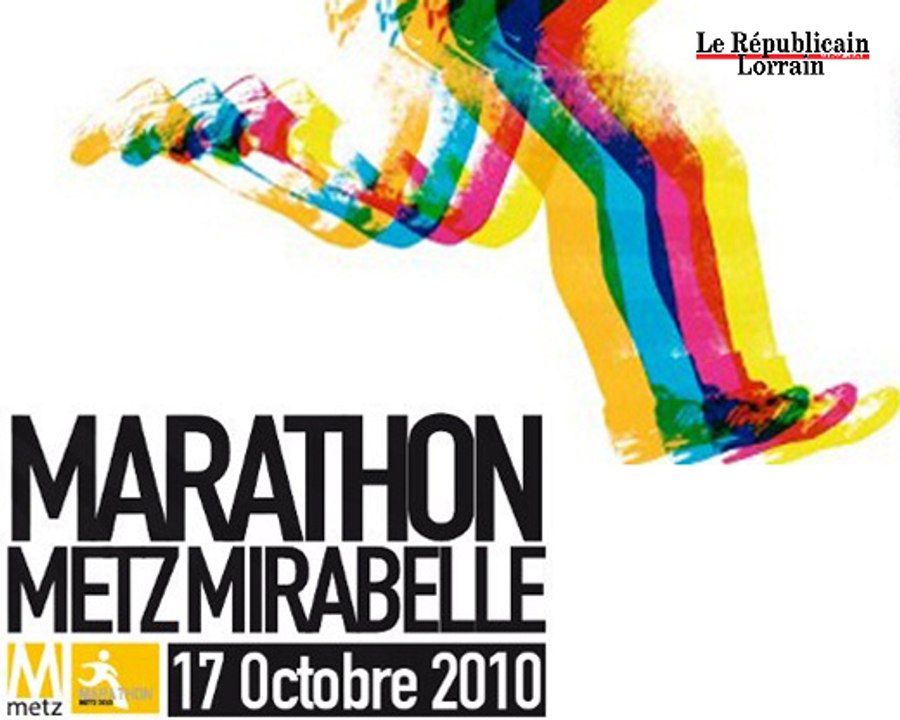 Le marathon de Metz sur la ligne de départ