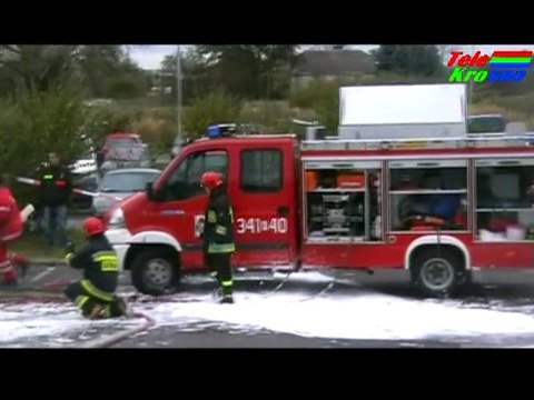 Zderzenie autobusu z ciężarówką na ul. Bieszczadzkiej