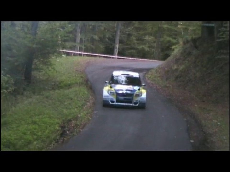 WRC France Alsace 2010 début ES 8
