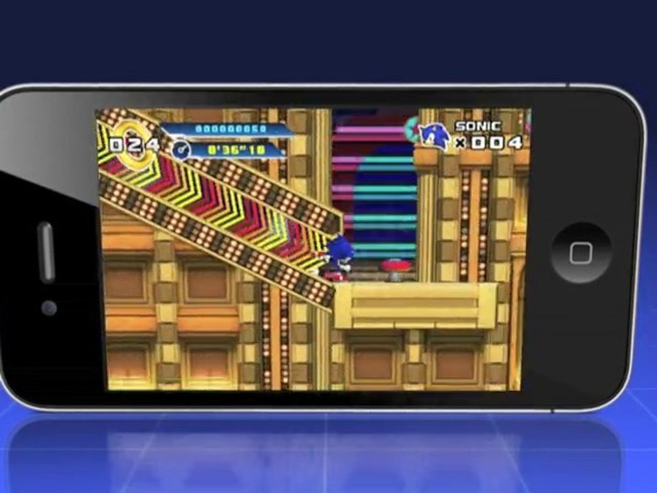 Sonic 4 : Trailer de la version iPhone