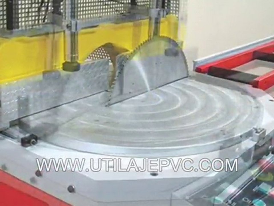 Utilaje tamplarie pvc masina de debitat profile pvc WZ 125