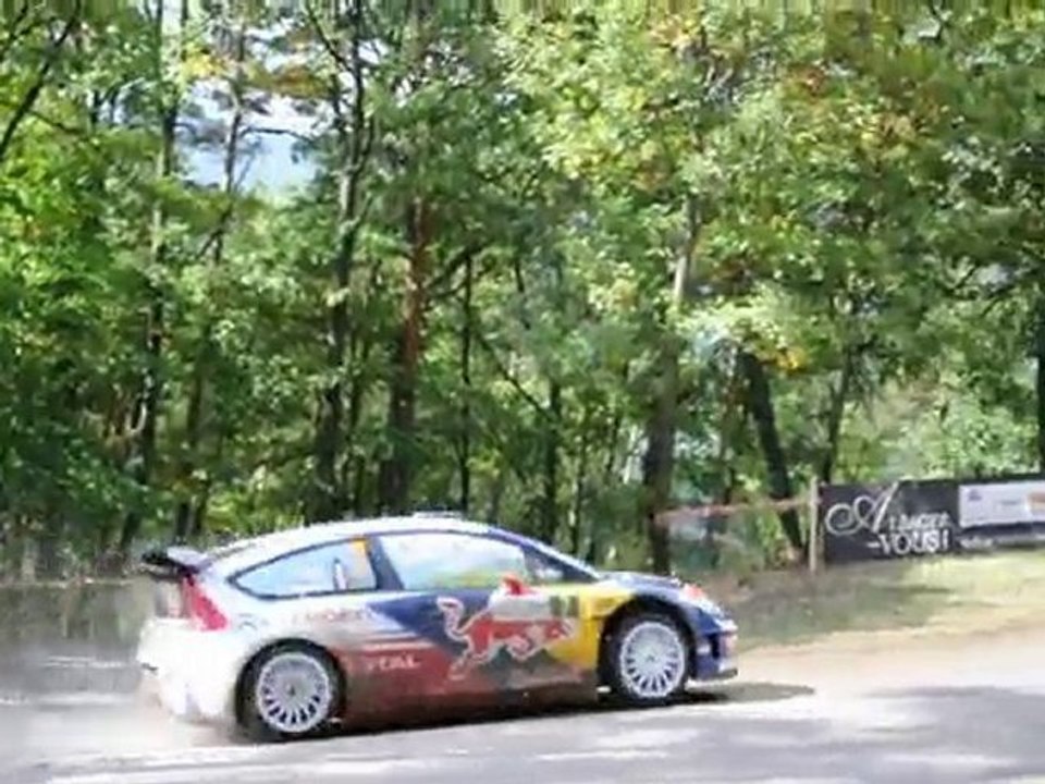 sébastien OGIER rallye  d'alsace vosges 2010 ES 1 et 5
