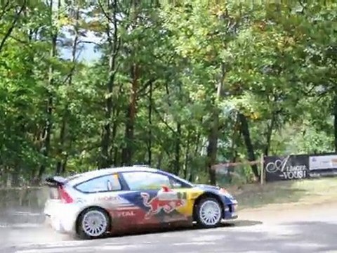 sébastien OGIER rallye d'alsace vosges 2010 ES 1 et 5