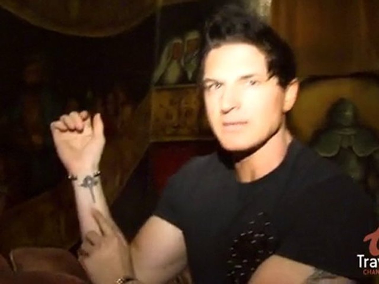 Zak Bagans Back Tattoo