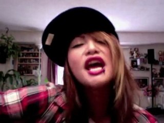 Kat Lucas sings original song "Feel Like A Woman"