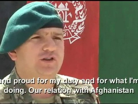 Afghan National Army Soldiers Graduate from NCO Course