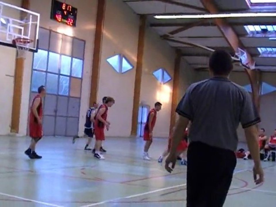 dernier quart temps match Aubusson - Chénérailles