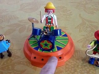 Orchestre du cirque Playmobil