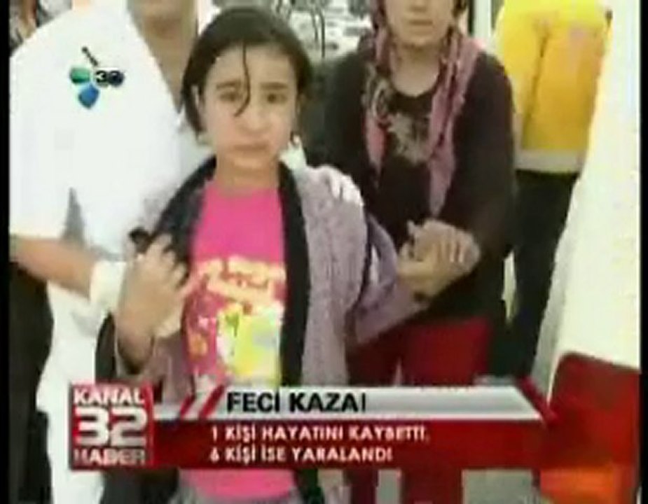 Isparta- Eğirdir yolunda FECİ KAZA! 1 Ölü 6 yaralı.