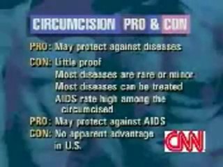 Pros Cons Chart on Infant Circumcision