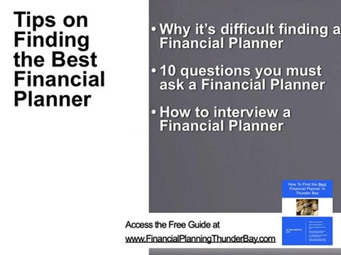 Financial Planning Thunder Bay
