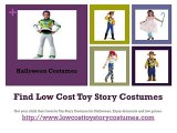 Low Cost Toy Story Costumes for Halloween