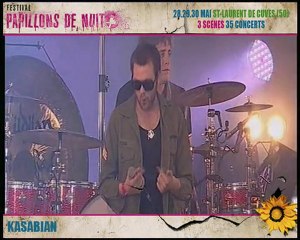 Kasabian live @ Papillons de Nuit festival