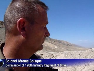 French soldiers fight to for key supply route in Afghanistan