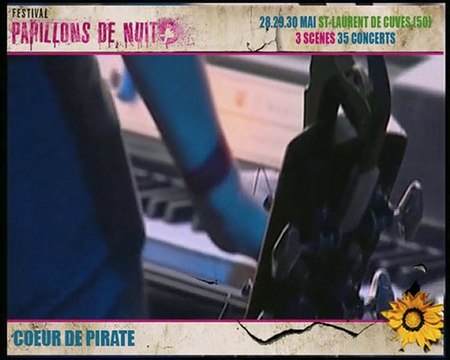 Coeur de Pirate live @ Papillons de Nuit festival