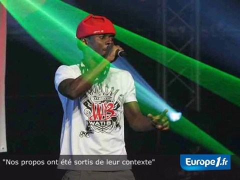 Nos propos ont été sortis de leur contexte