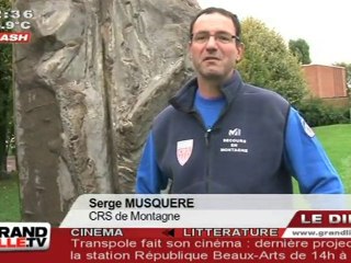 Un rocher d'escalade à Lambersart