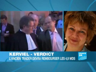 "Abattu", Kerviel a le sentiment de payer pour tout le monde