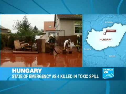 Hungary declares state of emergency after fatal toxic spill