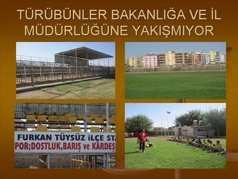 SİVEREK SPOR TESİSLERİ PERİŞAN DURUMDA SLAYT