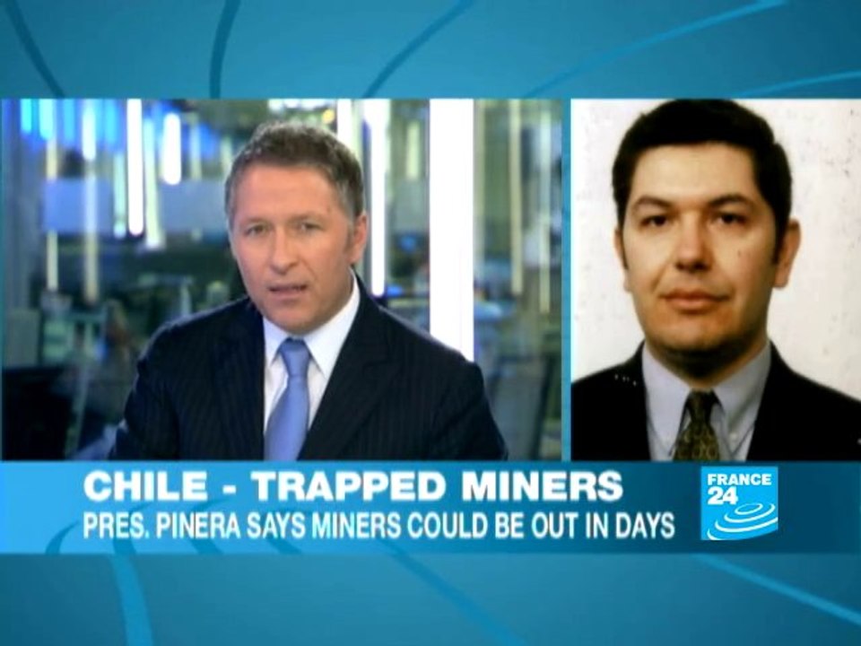 Officials say trapped Chilean miners could be out in days