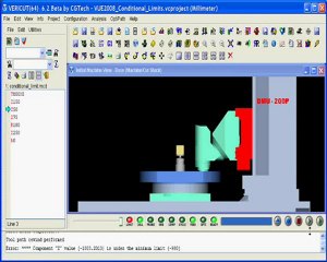 Vericut ile tezgah limiti ayarlama