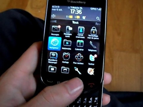 Test / Essai : Blackberry Torch 9800