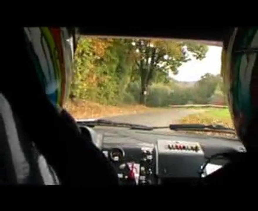 Rallye de la Bièvre 2009 CLAVEL/MOUMOUTE ES1